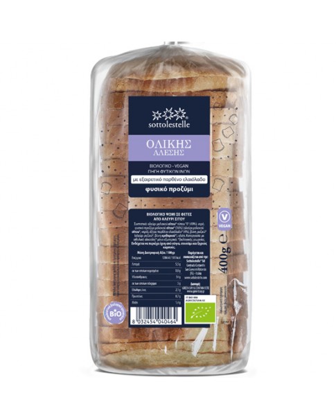 Ψωμί Σταρένιο Oλικής σε φέτες (400γρ)